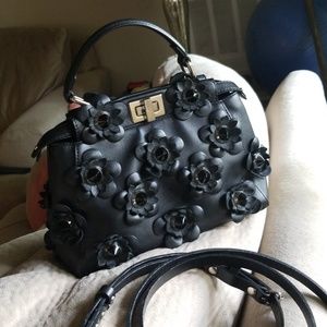 Fendi Mini Peekaboo Black Edition